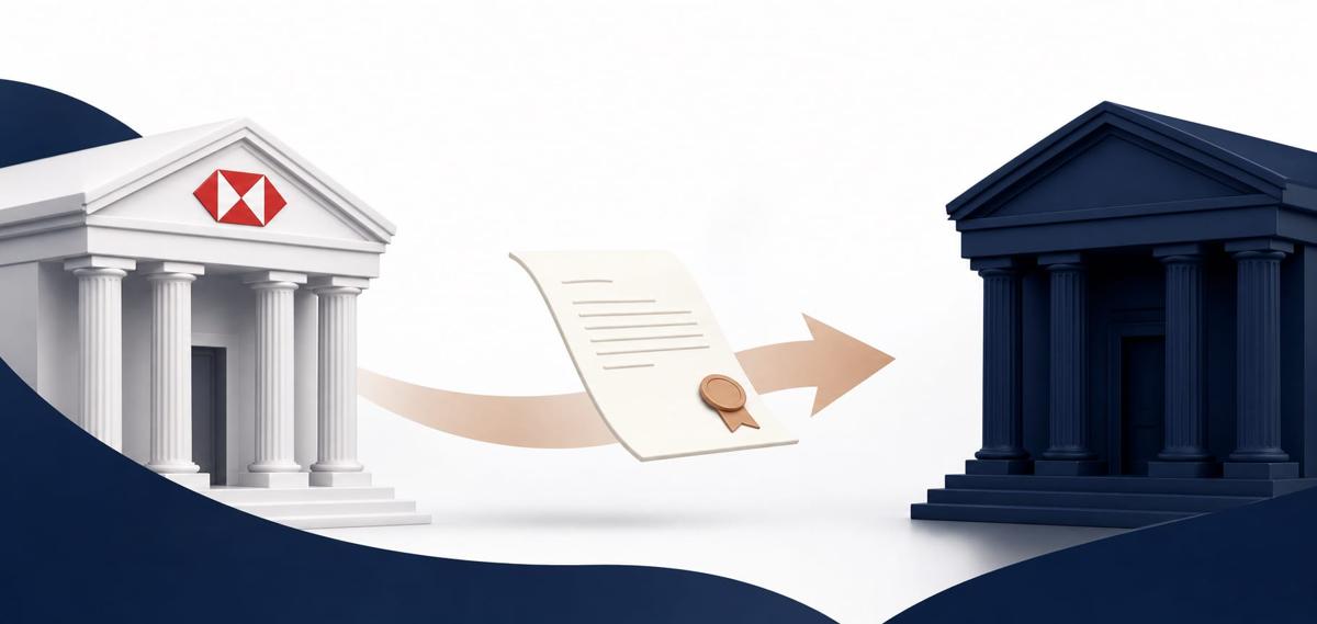 A person reviewing home loan documents and statements